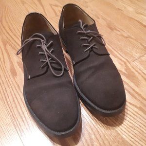 Jil Sander Brown Suede Leather Derby Dress Shoes UK 9.5 (US 10-11)